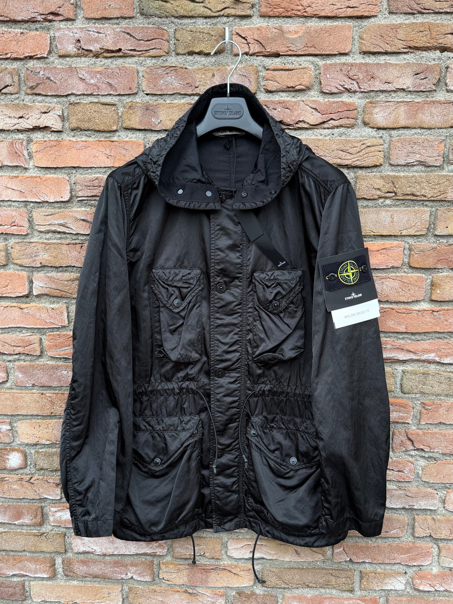 Stone Island Nylon Raso-TC Jacke - M