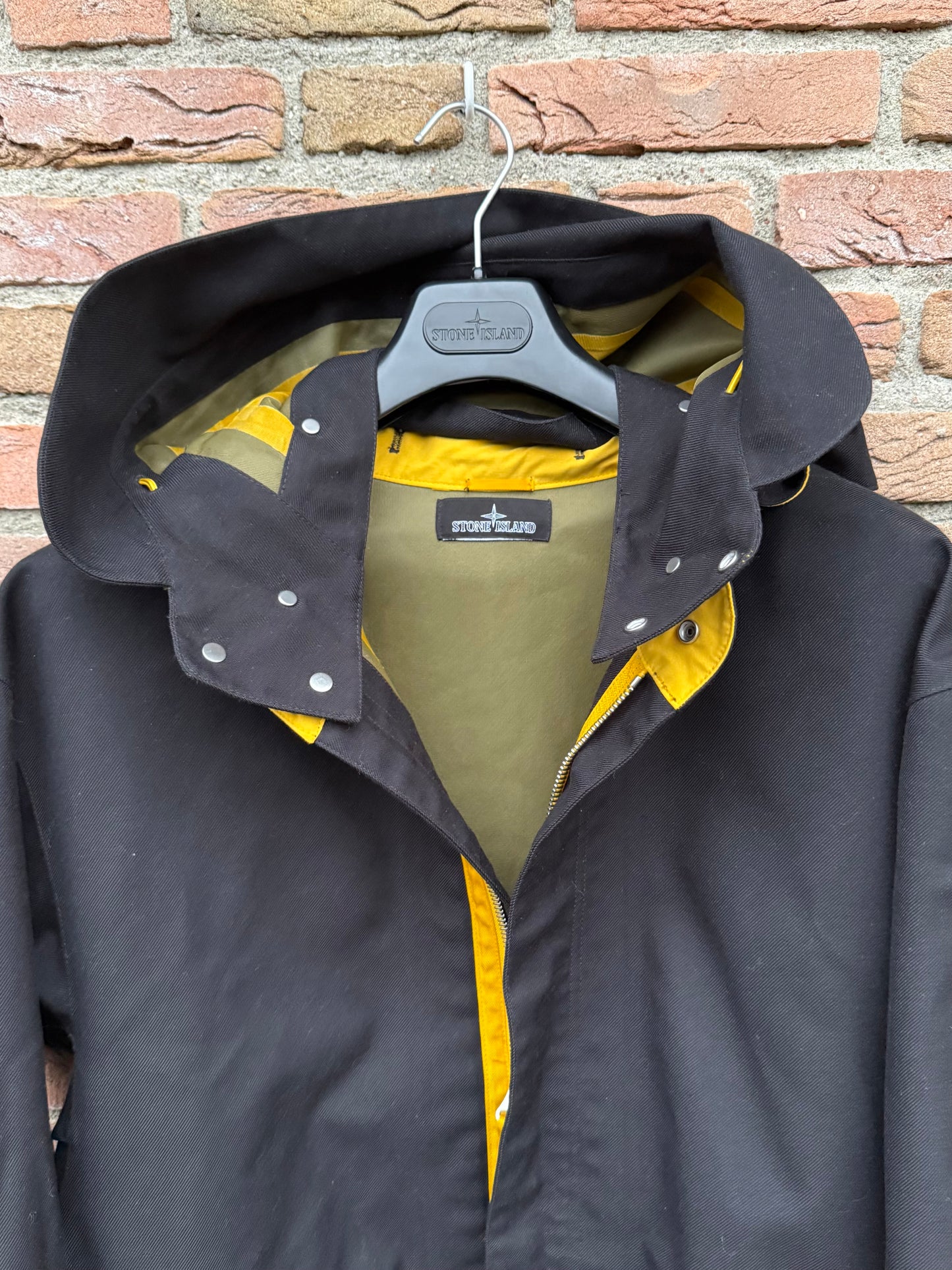 Stone Island Shadow Project Poly Wool Diagonal 3L Jacket - M