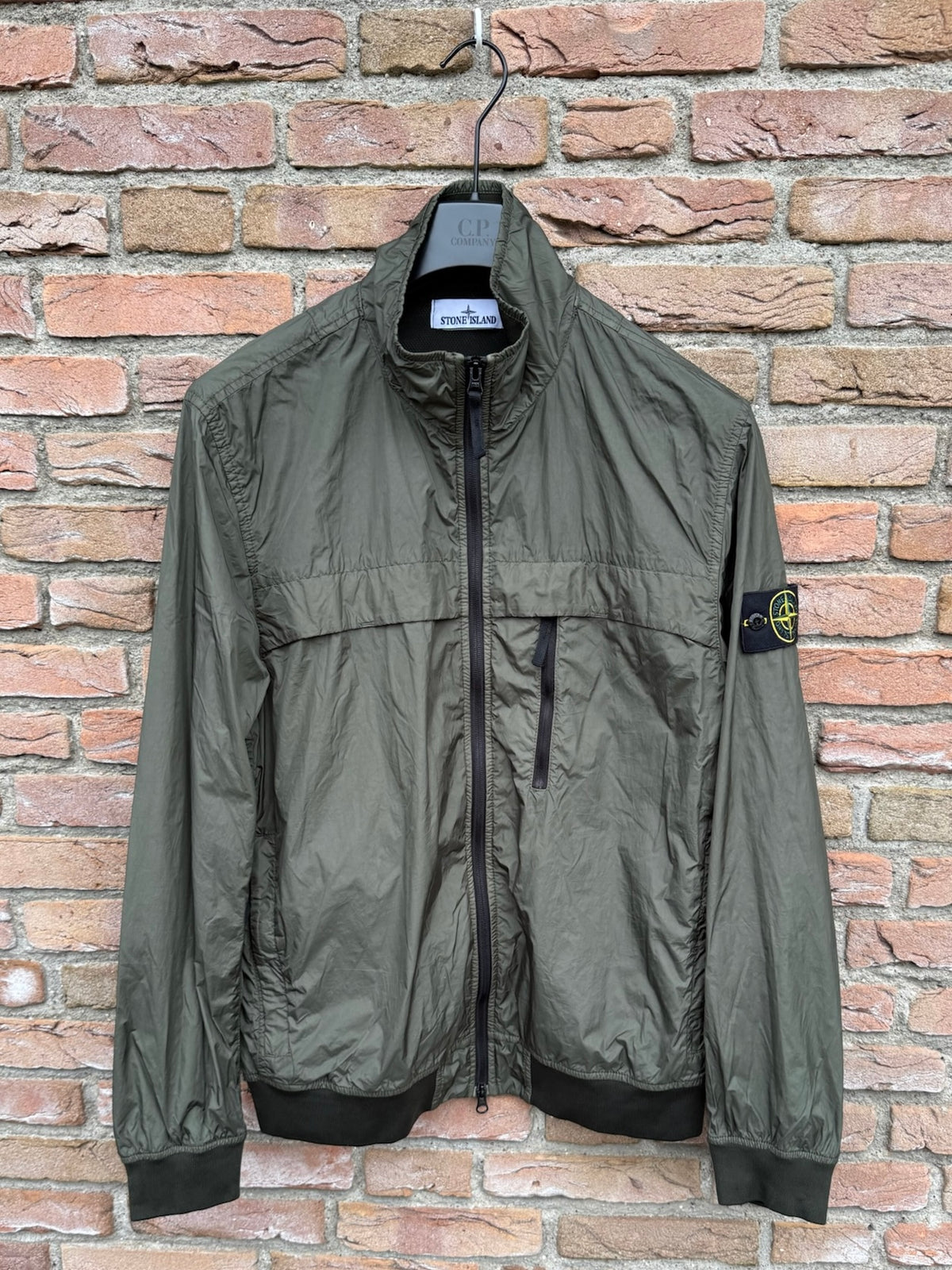 Stone Island Garment Dyed Crinkle Reps R-NY Jacket - L