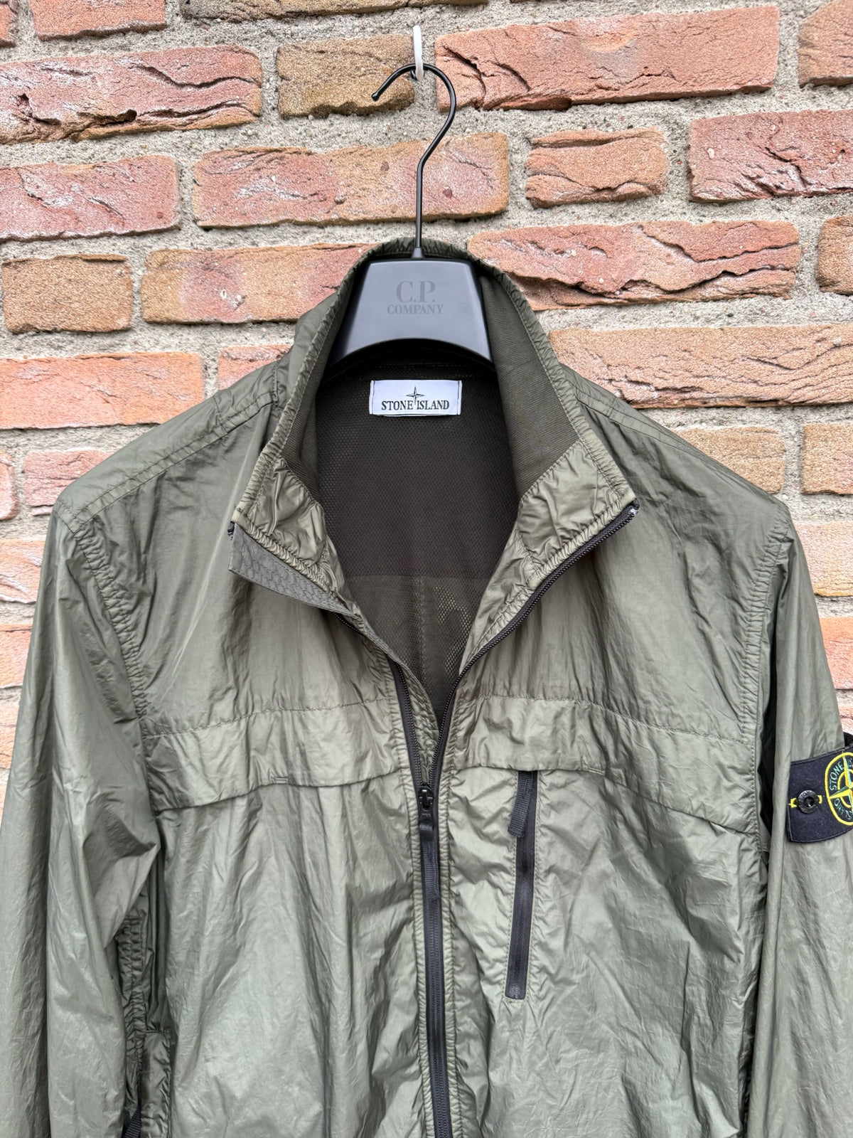 Stone Island Garment Dyed Crinkle Reps R-NY Jacket - L