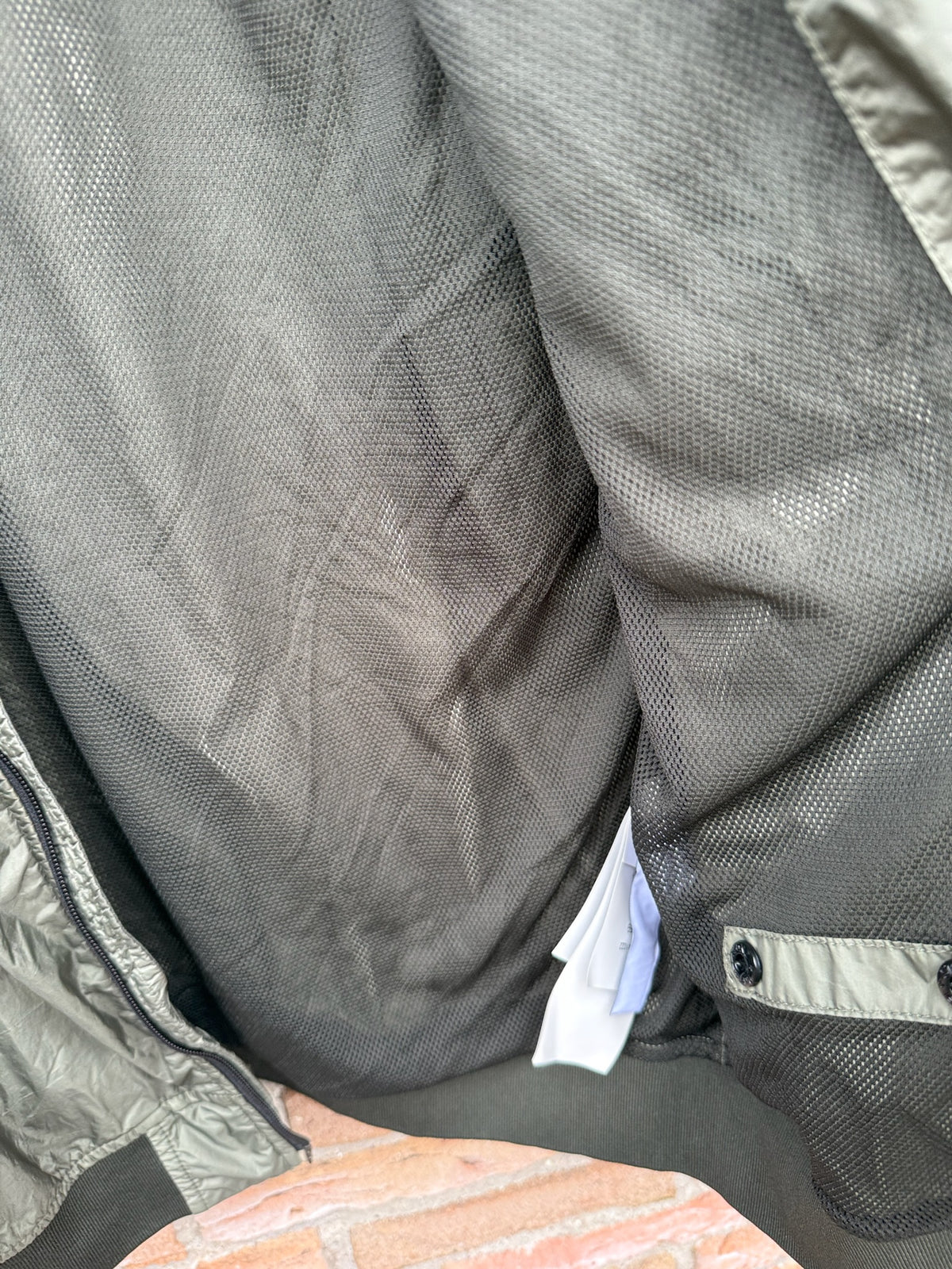 Stone Island Garment Dyed Crinkle Reps R-NY Jacket - L