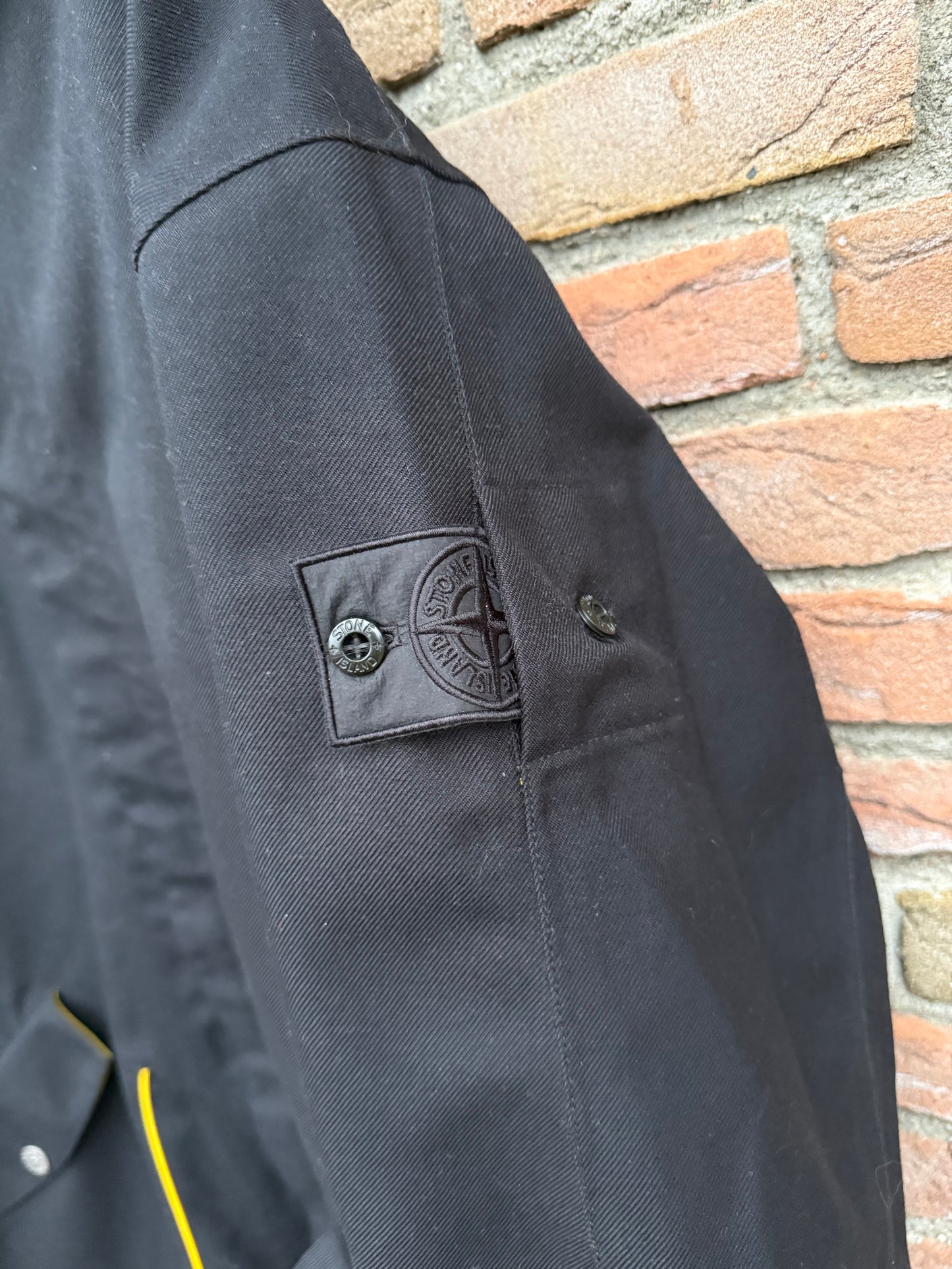 Stone Island Shadow Project Poly Wool Diagonal 3L Jacket - M