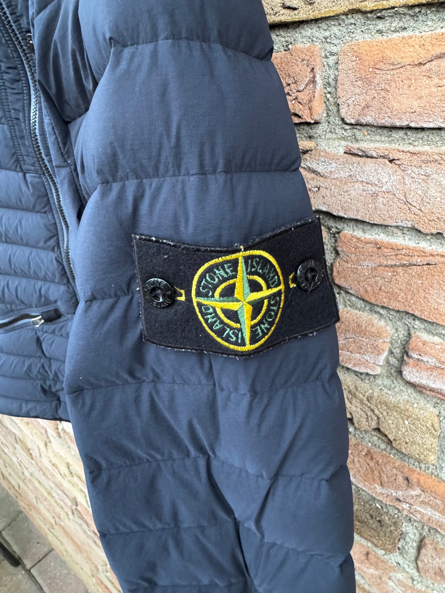 Stone Island Loom Woven Daunenjacke - L