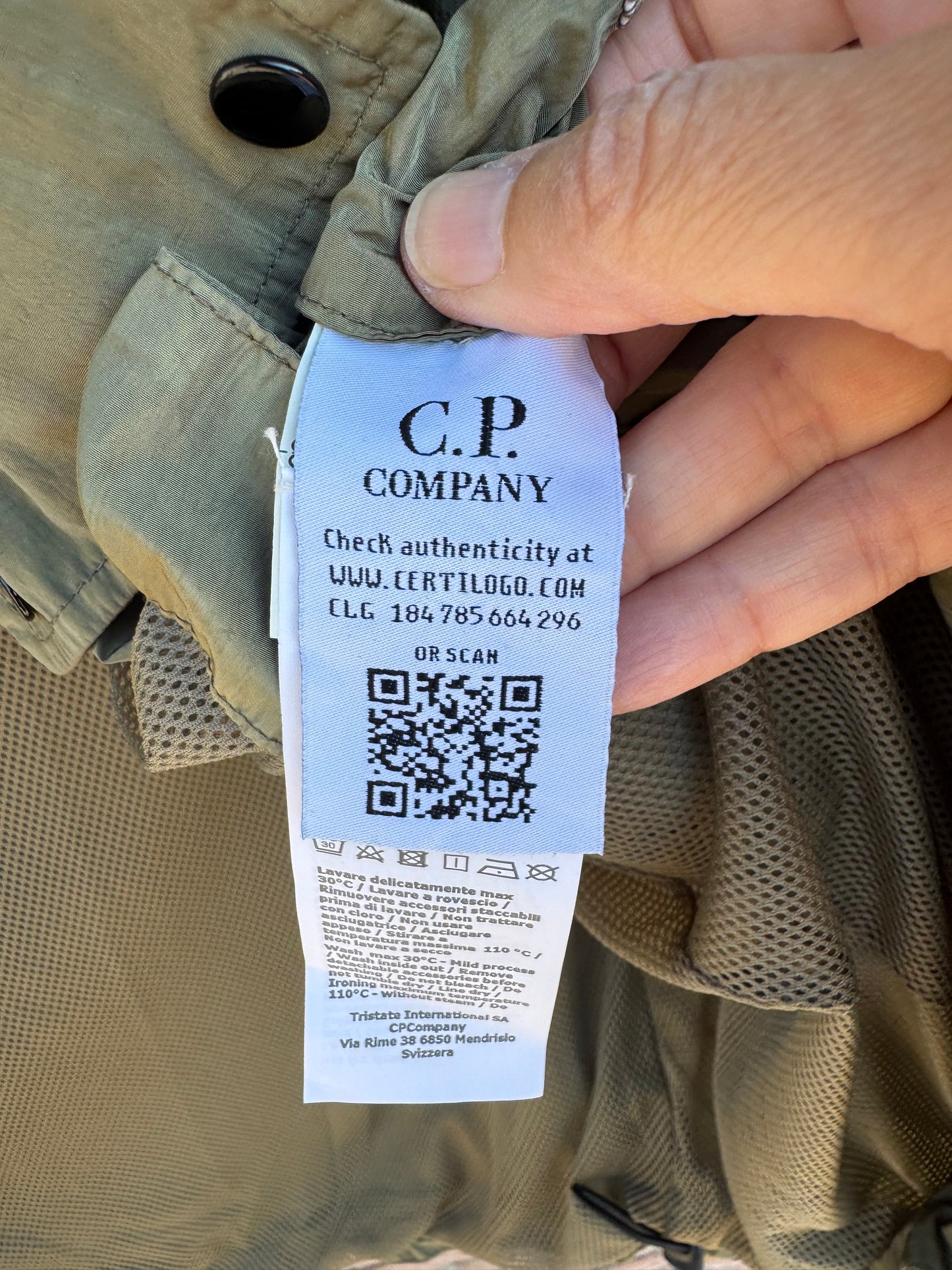 C.P. Company Chrome Goggle Gilet - XXL