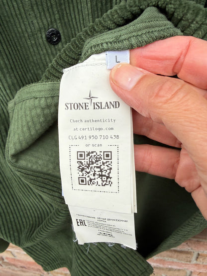 Stone Island Corduroy Overshirt - L