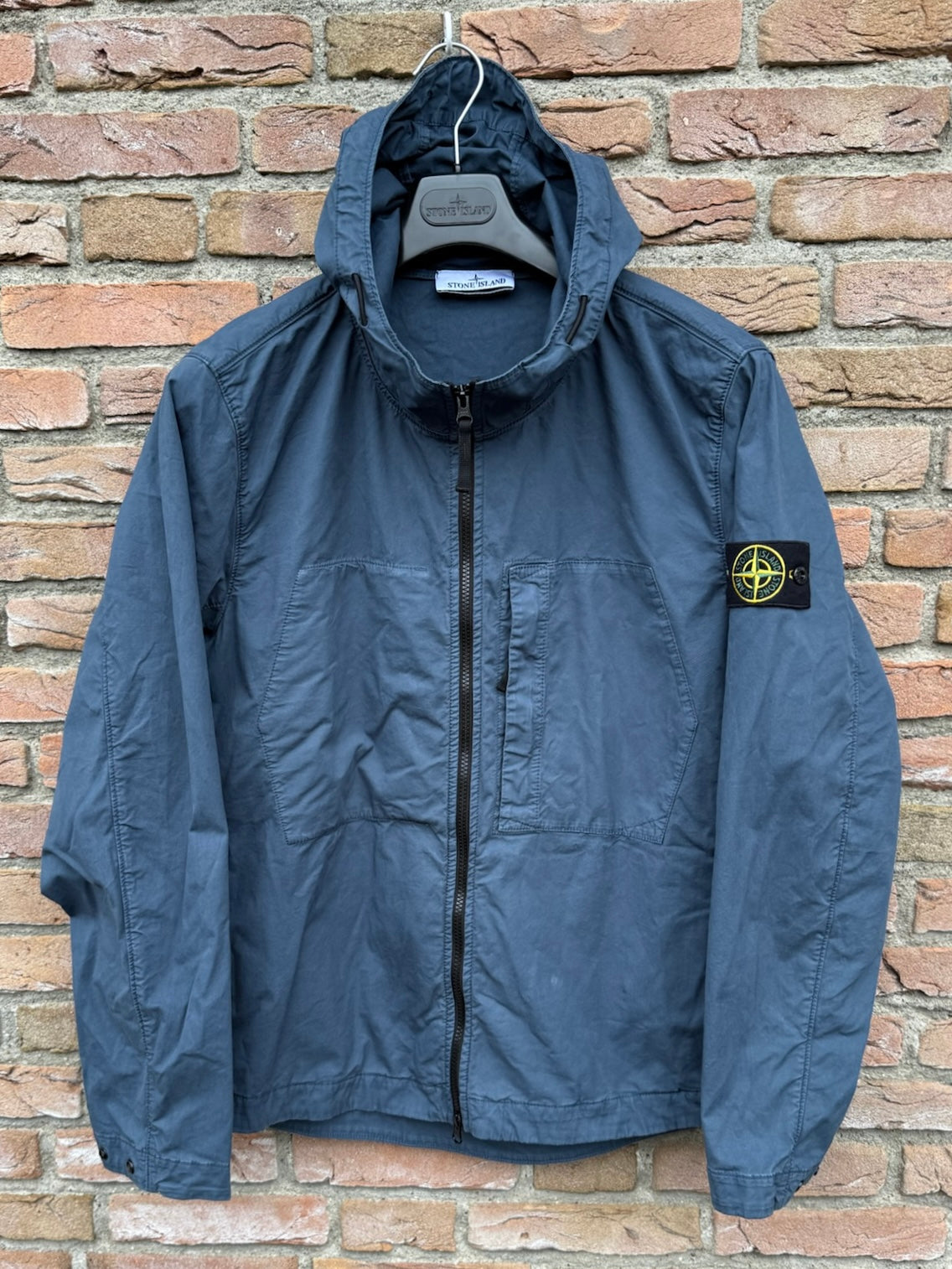 Stone Island Supima Cotton Twill Stretch-TC Jacket - L