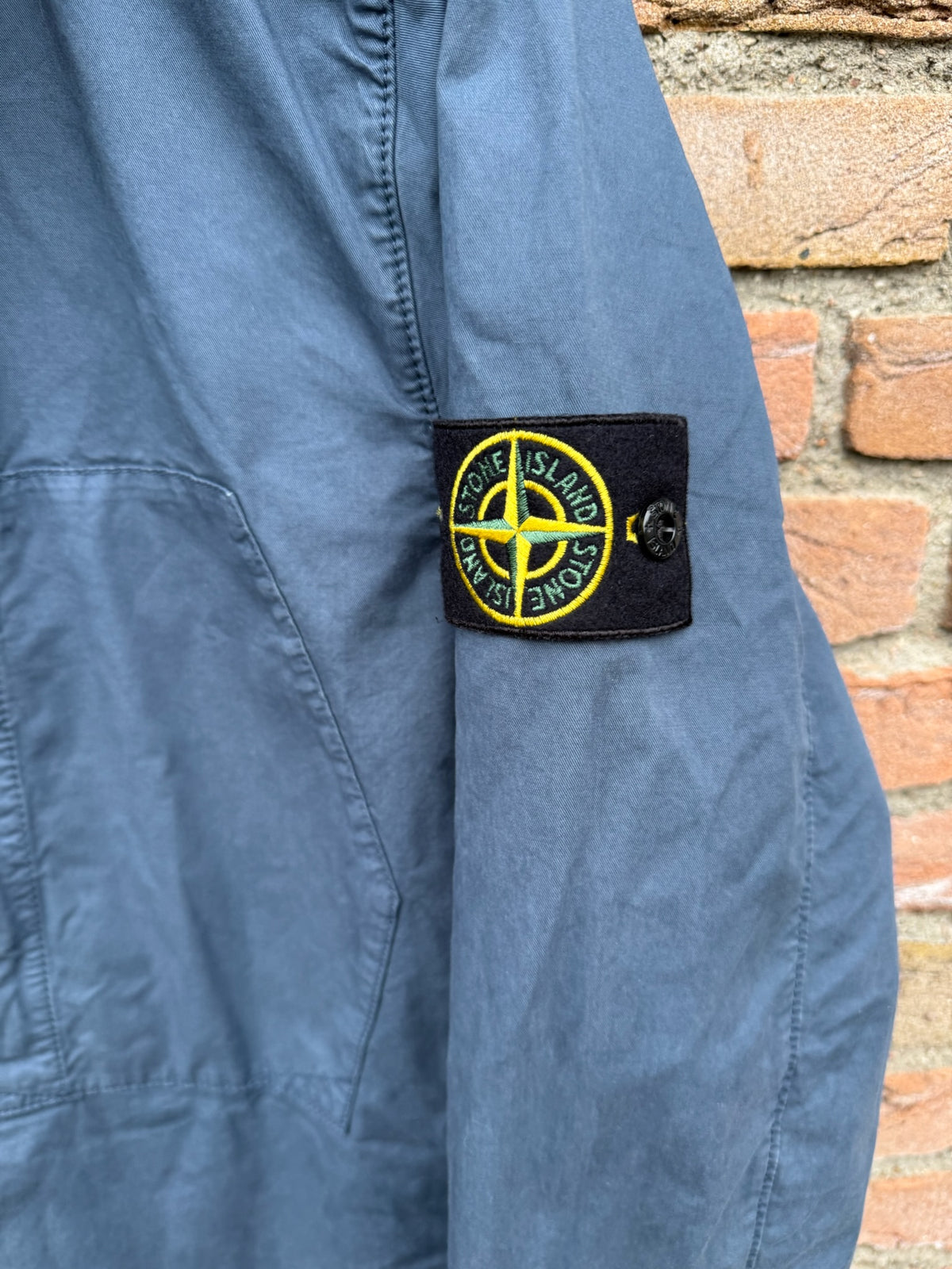 Stone Island Supima Cotton Twill Stretch-TC Jacket - L