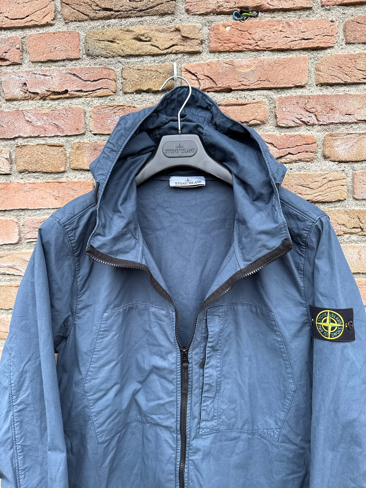 Stone Island Supima Cotton Twill Stretch-TC Jacket - L