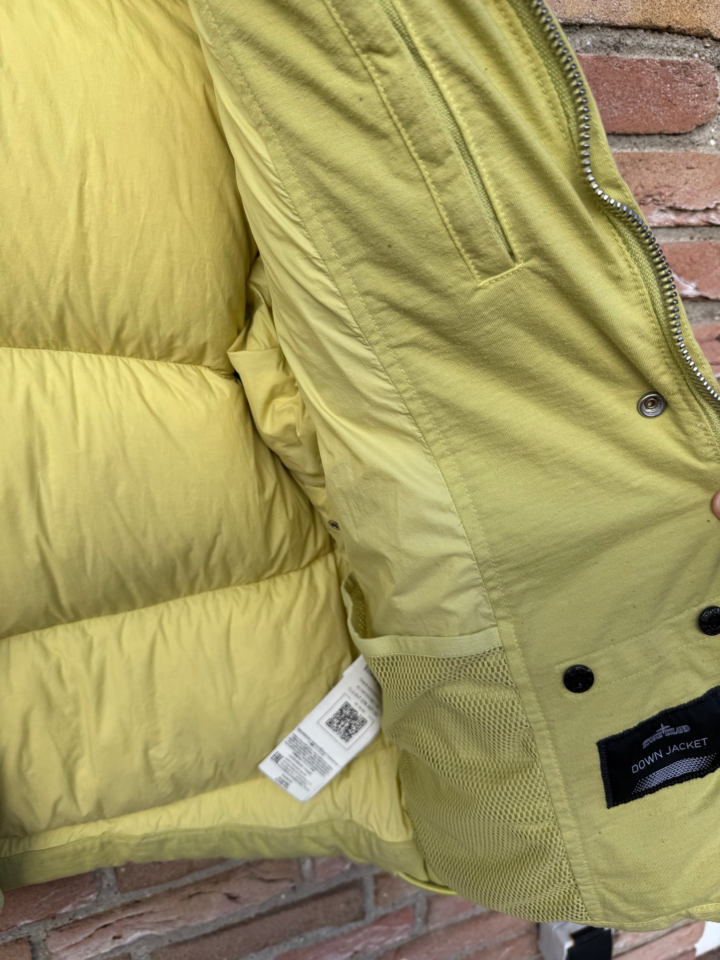 Stone Island Shadow Project High Density R-Nylon Jersey Down Jacket - S