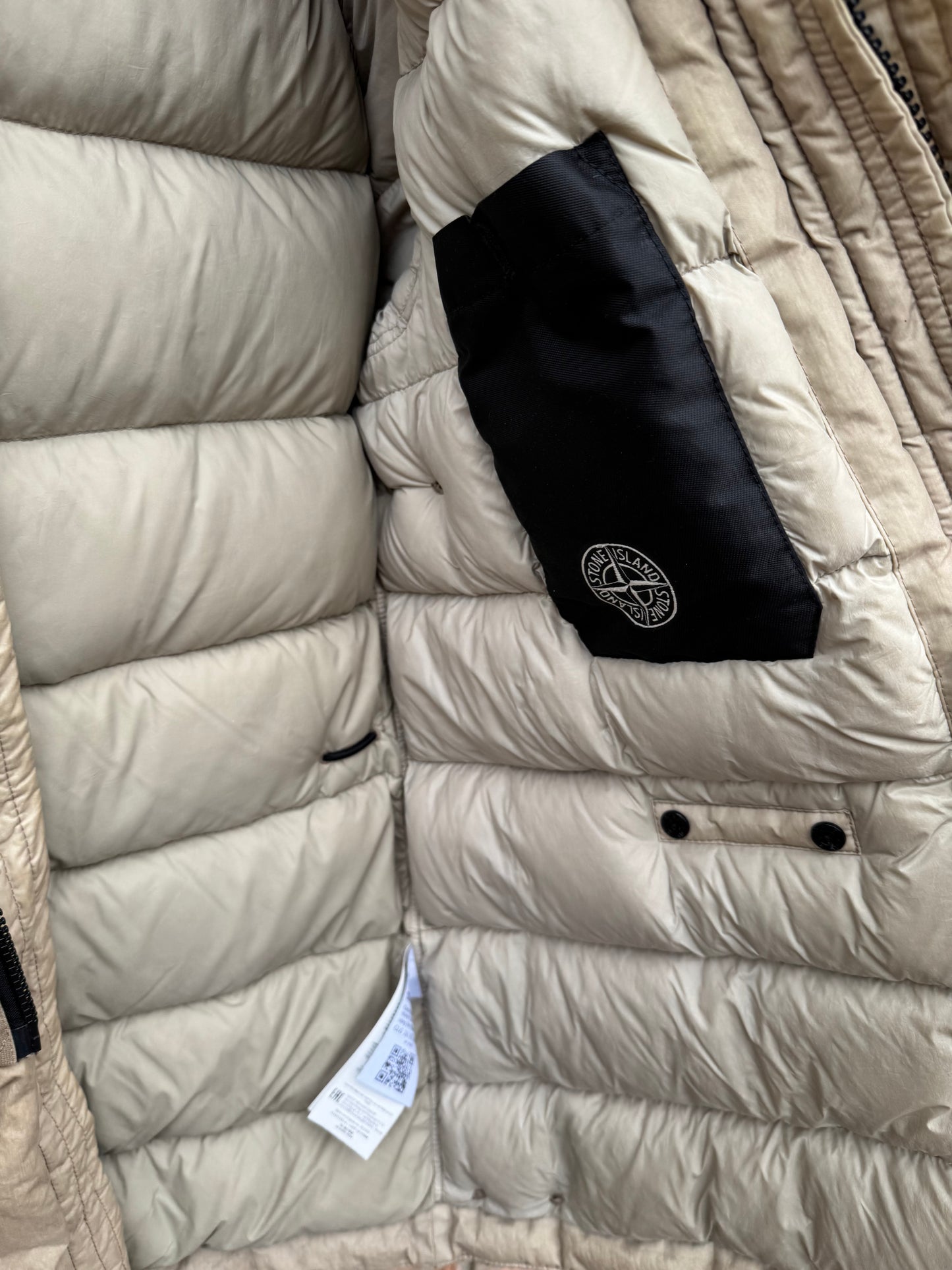 Stone Island 50 Fili Resinata Daunenjacke - S