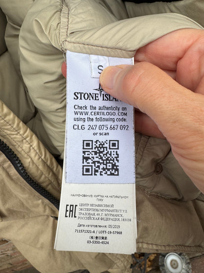 Stone Island 50 Fili Resinata Daunenjacke - S