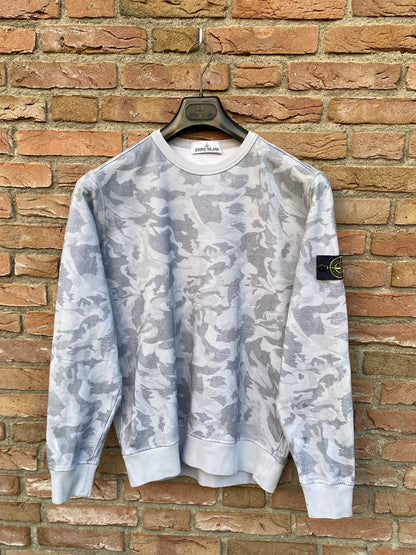 Stone Island Camo Sweatshirt - L