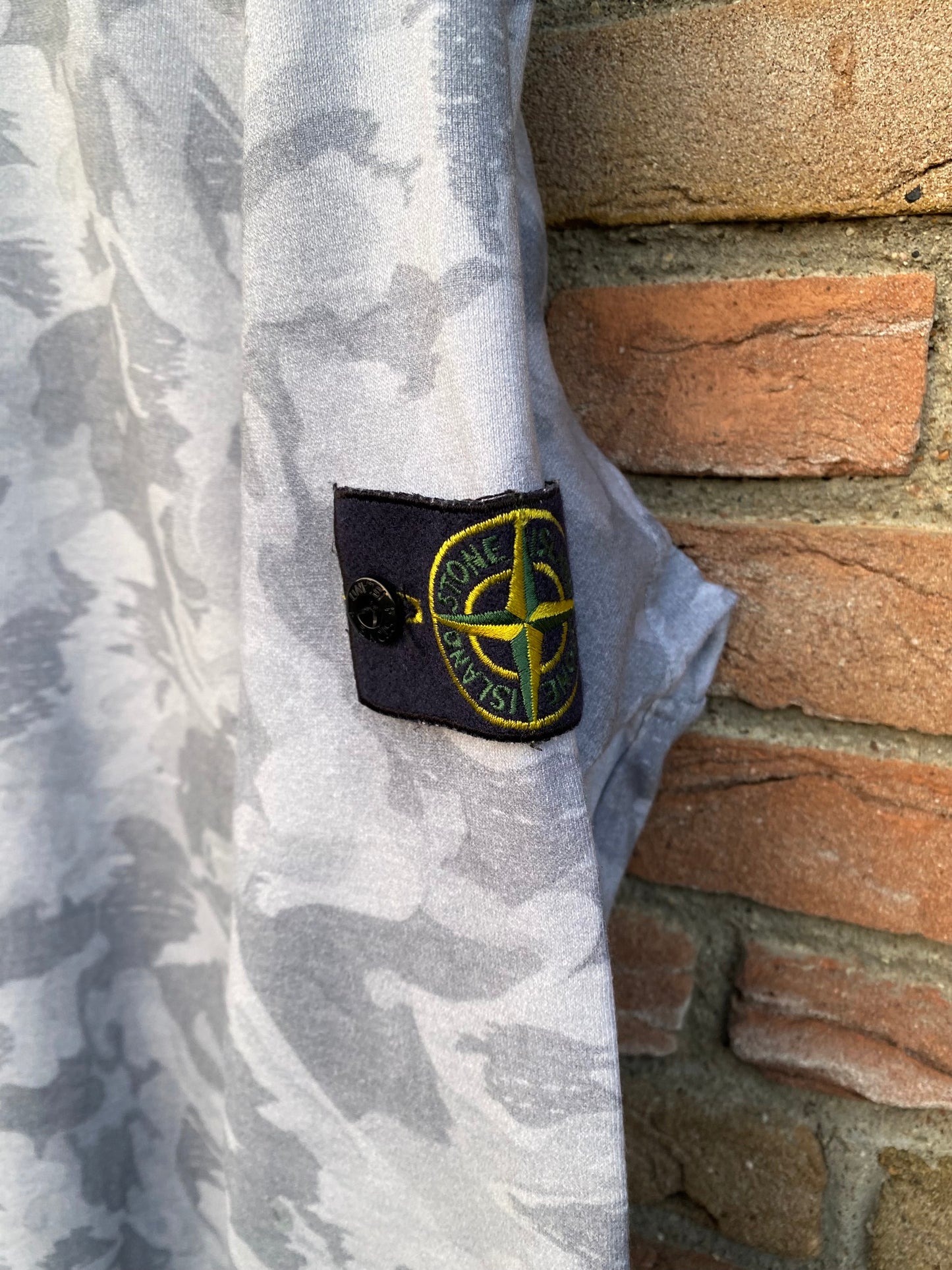 Stone Island Camo Sweatshirt - L