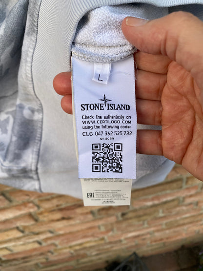 Stone Island Camo Sweatshirt - L