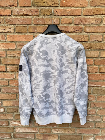 Stone Island Camo Sweatshirt - L