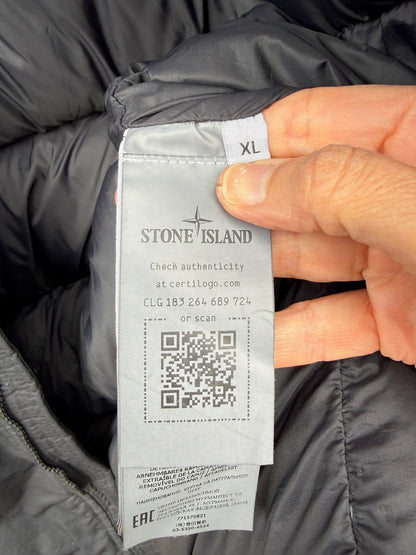 Stone Island Opaque Nylon Twill Down-TC Jacket - XL