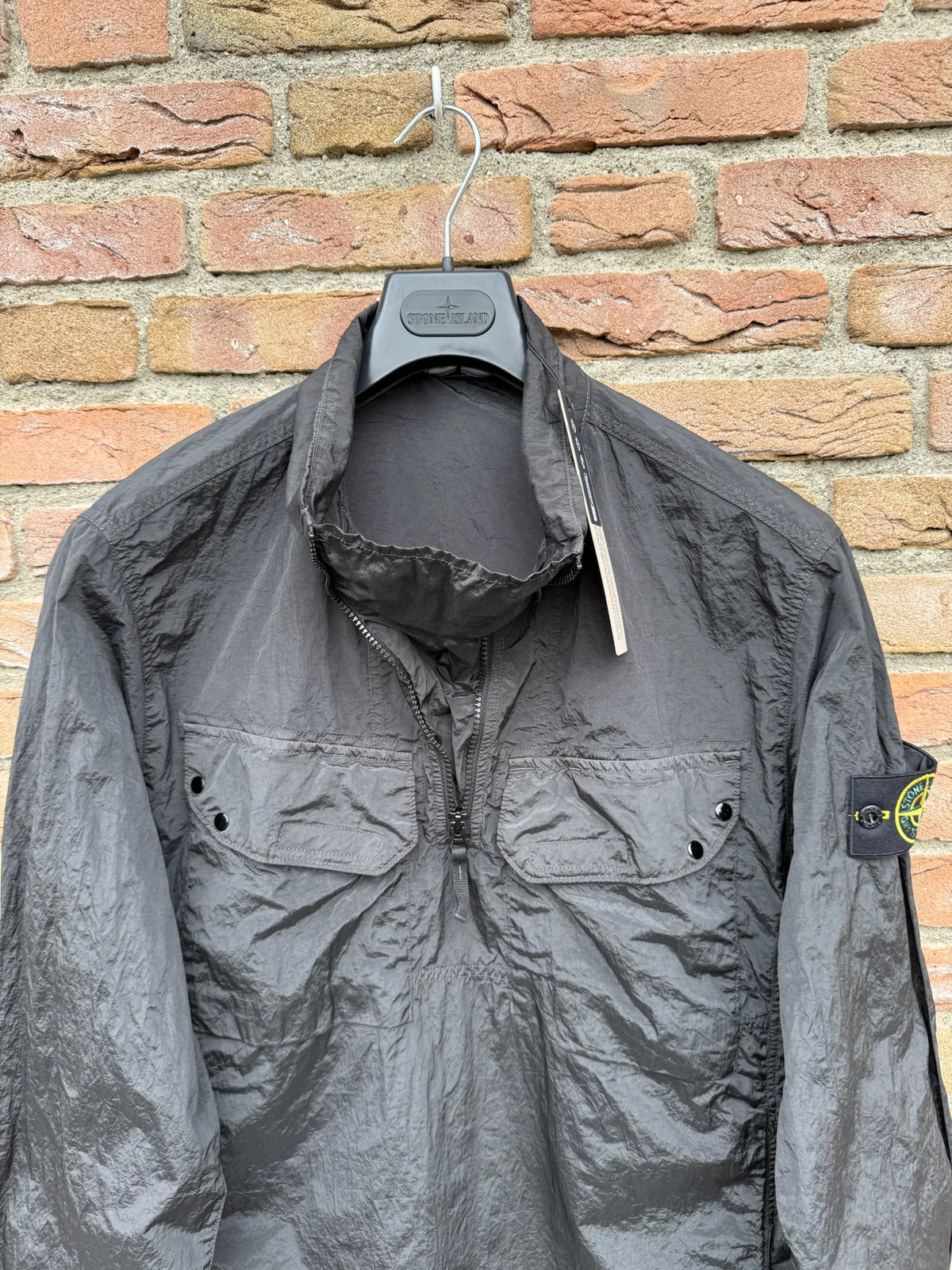 Stone Island Nylon Metal Zip Smock - M