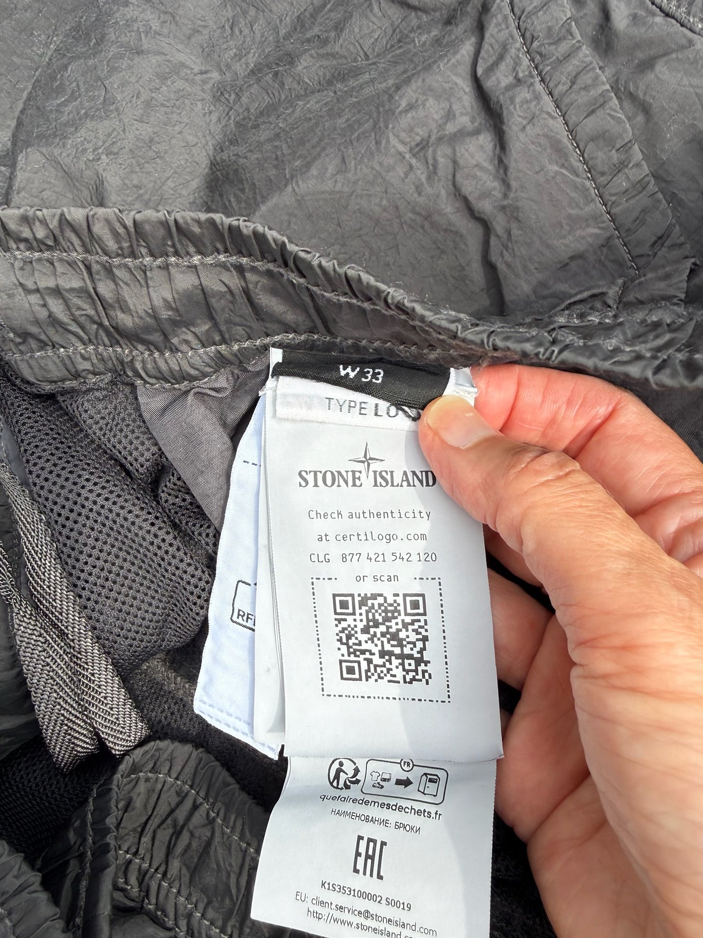 Stone Island Nylon Metal Cargos - W33