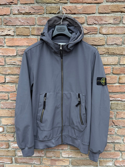 Stone Island Light Soft Shell-R e-dye Technology Jacket - XL