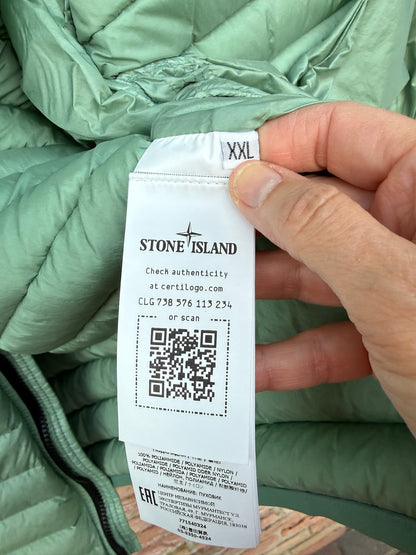 Stone Island Loom Woven Chambers R-Nylon Down-TC Jacket - XXL