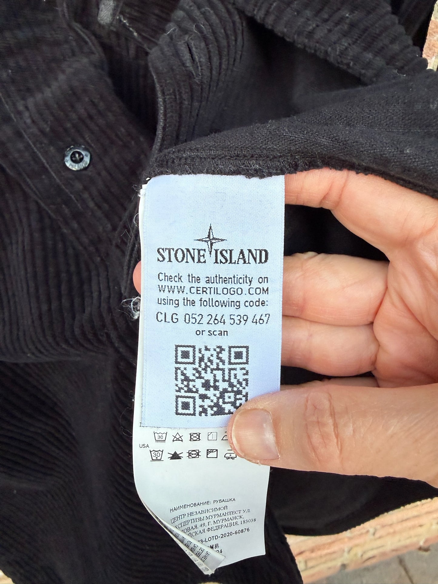 Stone Island Corduroy Overshirt - XL