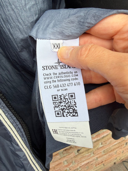 Stone Island Garment Dyed Crinkle Reps NY Jacket - XXL