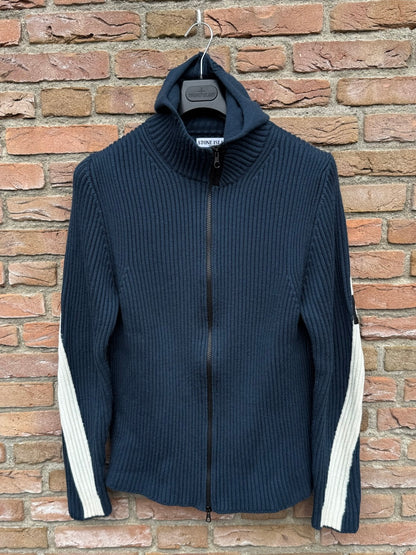 Stone Island Knit Zipped Hoodie - XL