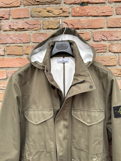 Stone Island Raso Gommato-3L Jacket - XL