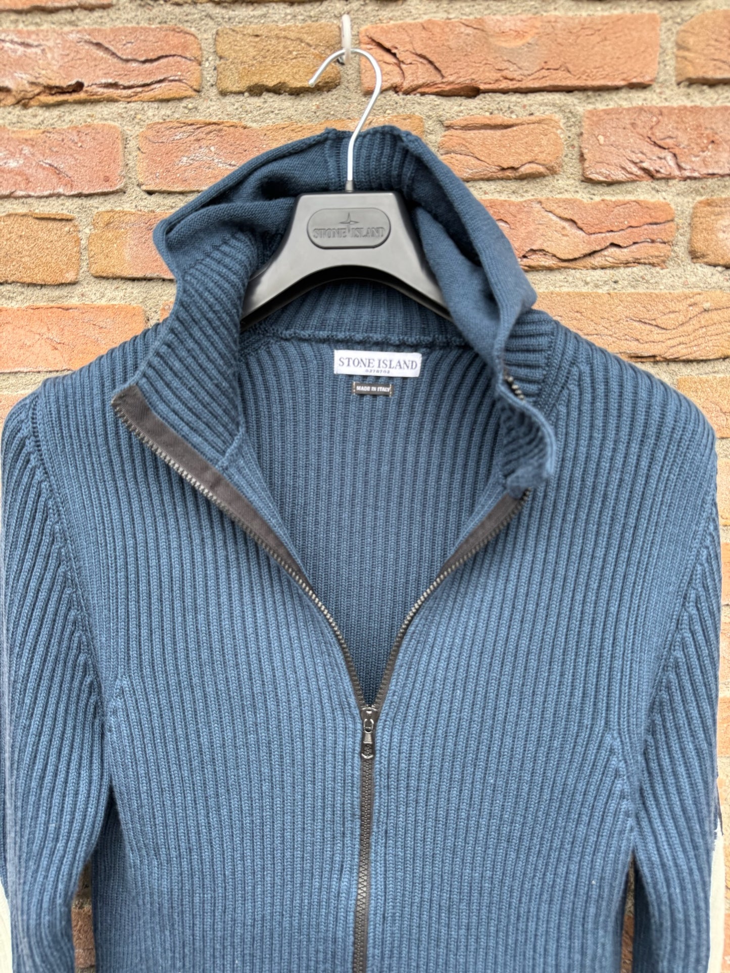 Stone Island Knit Zipped Hoodie - XL