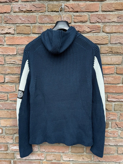 Stone Island Knit Zipped Hoodie - XL