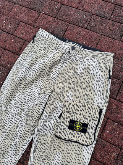 Stone Island Rain Camo Reflective Cargo - W32