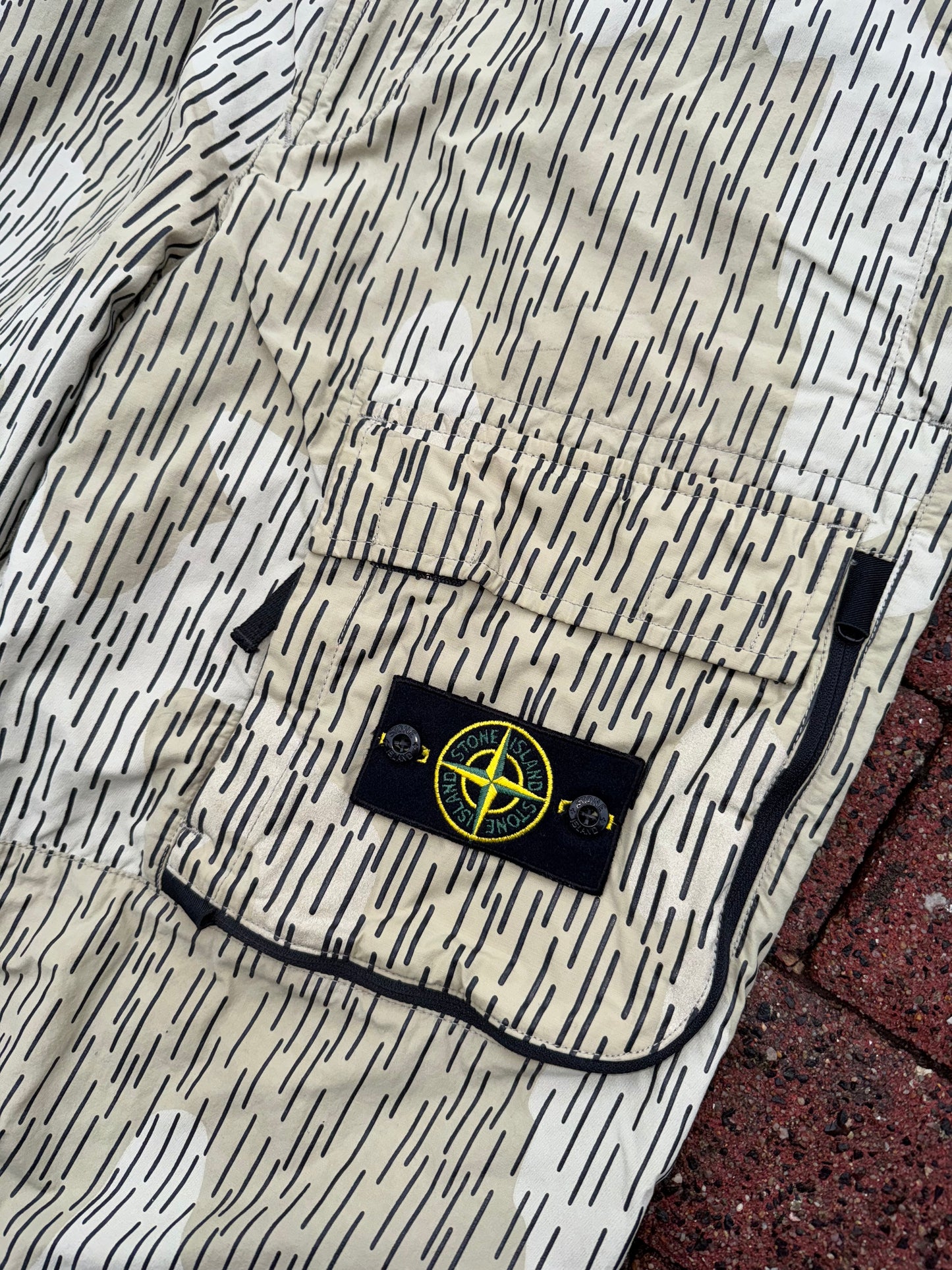 Stone Island Rain Camo Reflective Cargo - W32