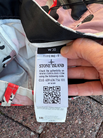 Stone Island Desert Camo Cargos - W30