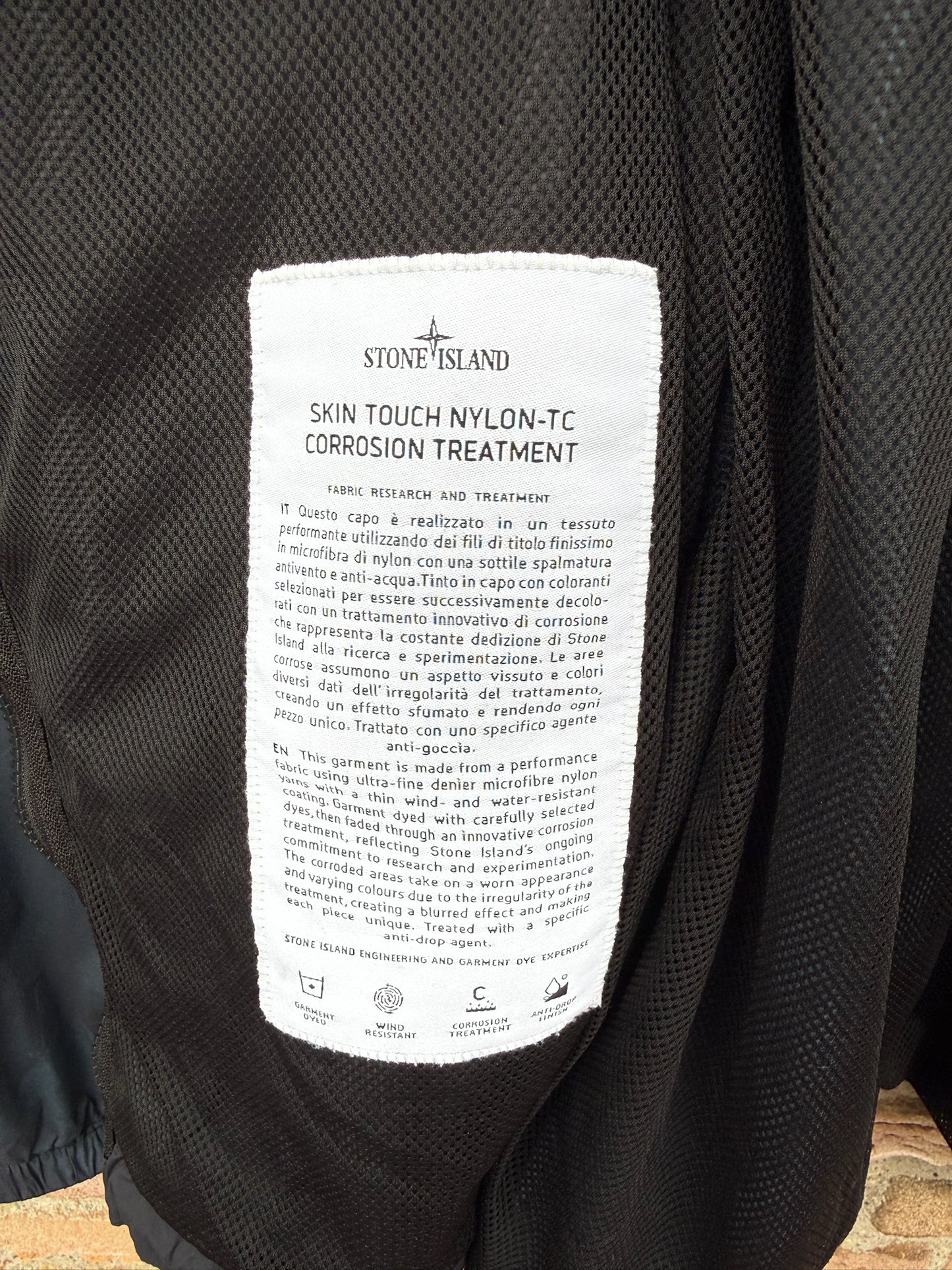 Stone Island Skin Touch Nylon-TC Corrosion Treatment Jacket - XXL