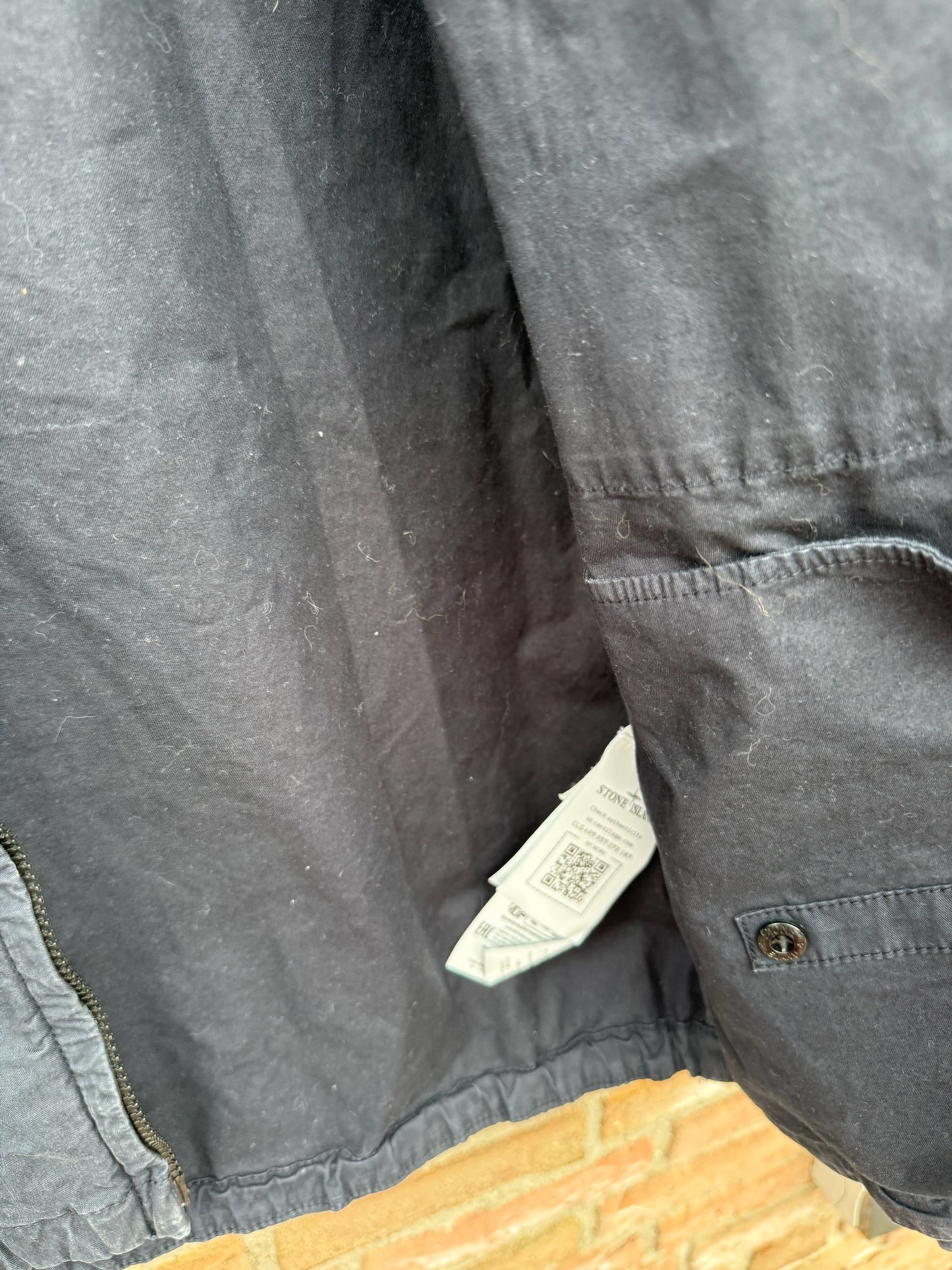 Stone Island Supima Cotton Twill Stretch-TC Jacket - M
