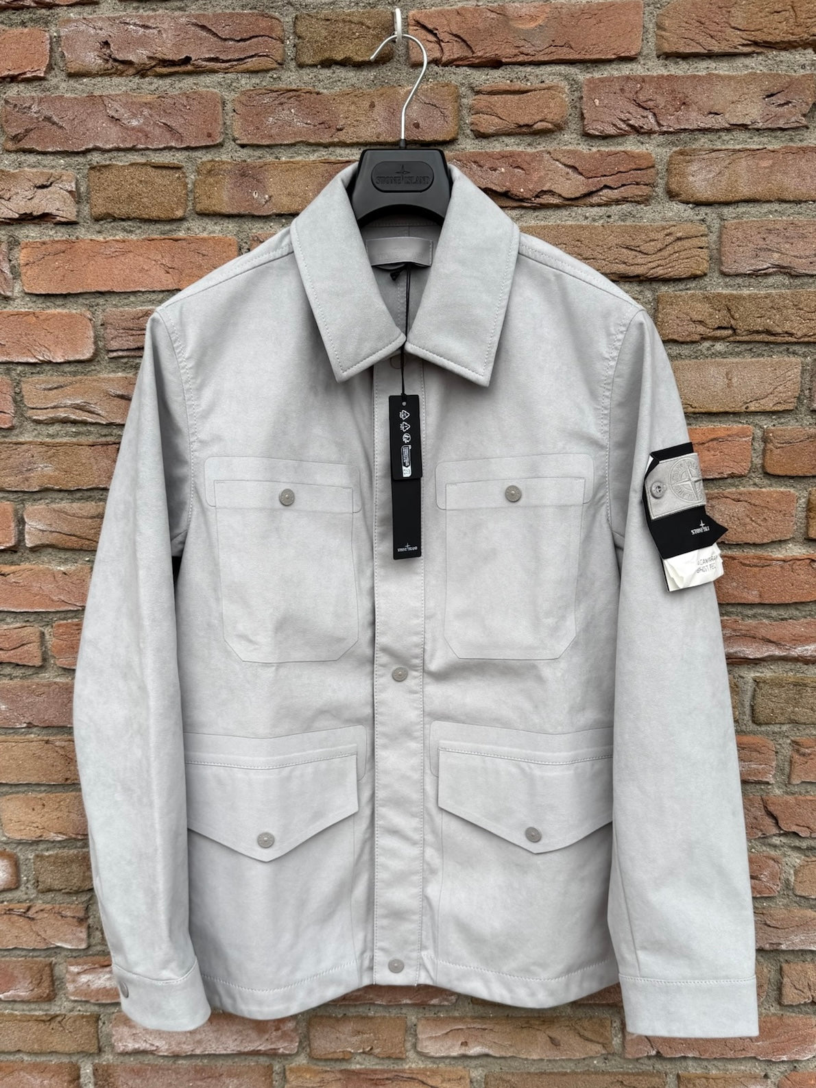 Stone Island Alcantara Ghost Jacket - M