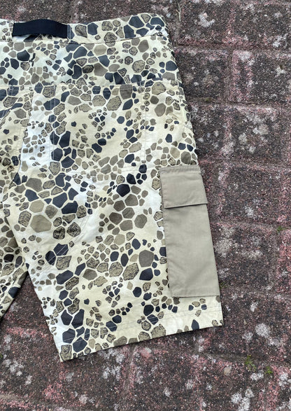 Stone Island Alligator Camo Cargo Shorts - W30