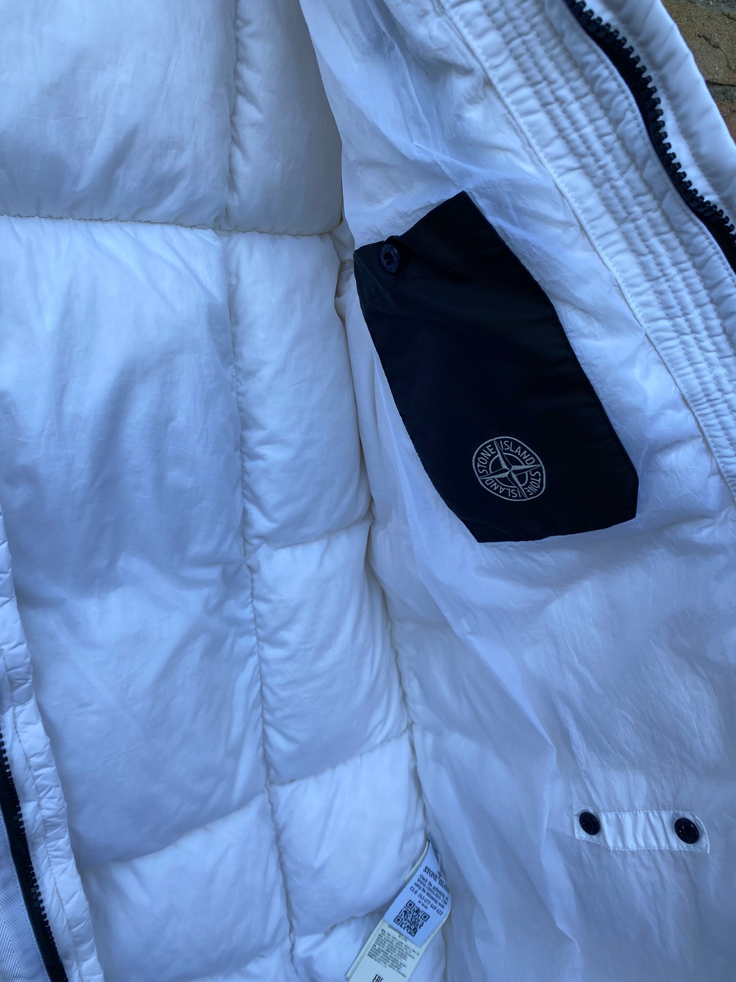 Stone Island Crinkle Reps Daunenjacke - L