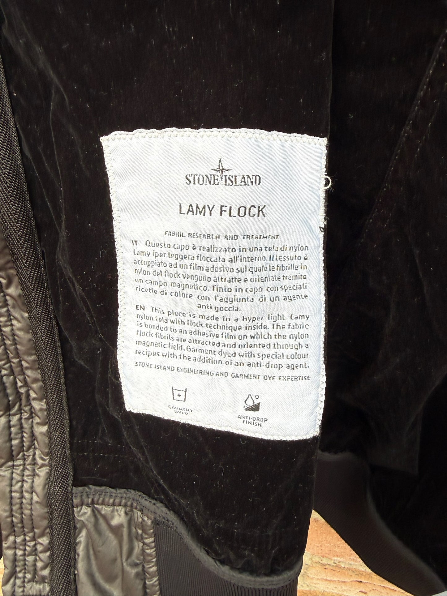 Stone Island Lamy Flock Jacket - L