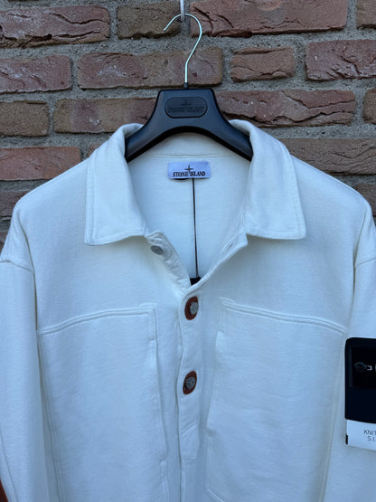 Stone Island Knit-Look Cotton Raw Beauty Jacket - XXL