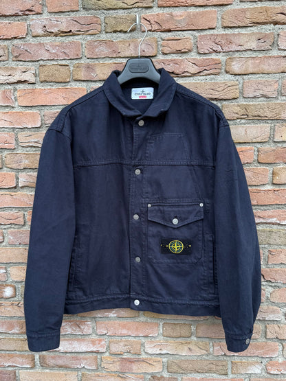 Stone Island x Supreme Bull Denim-TC Jacket - L