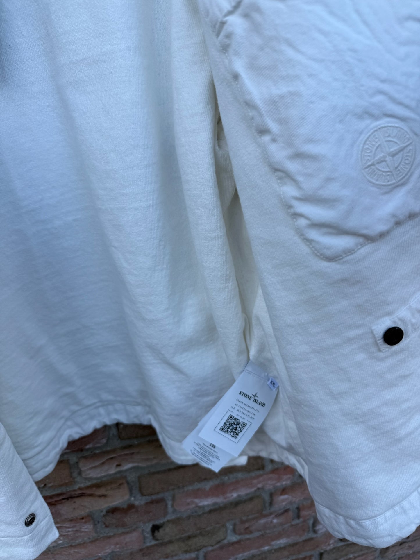 Stone Island Knit-Look Cotton Raw Beauty Jacket - XXL