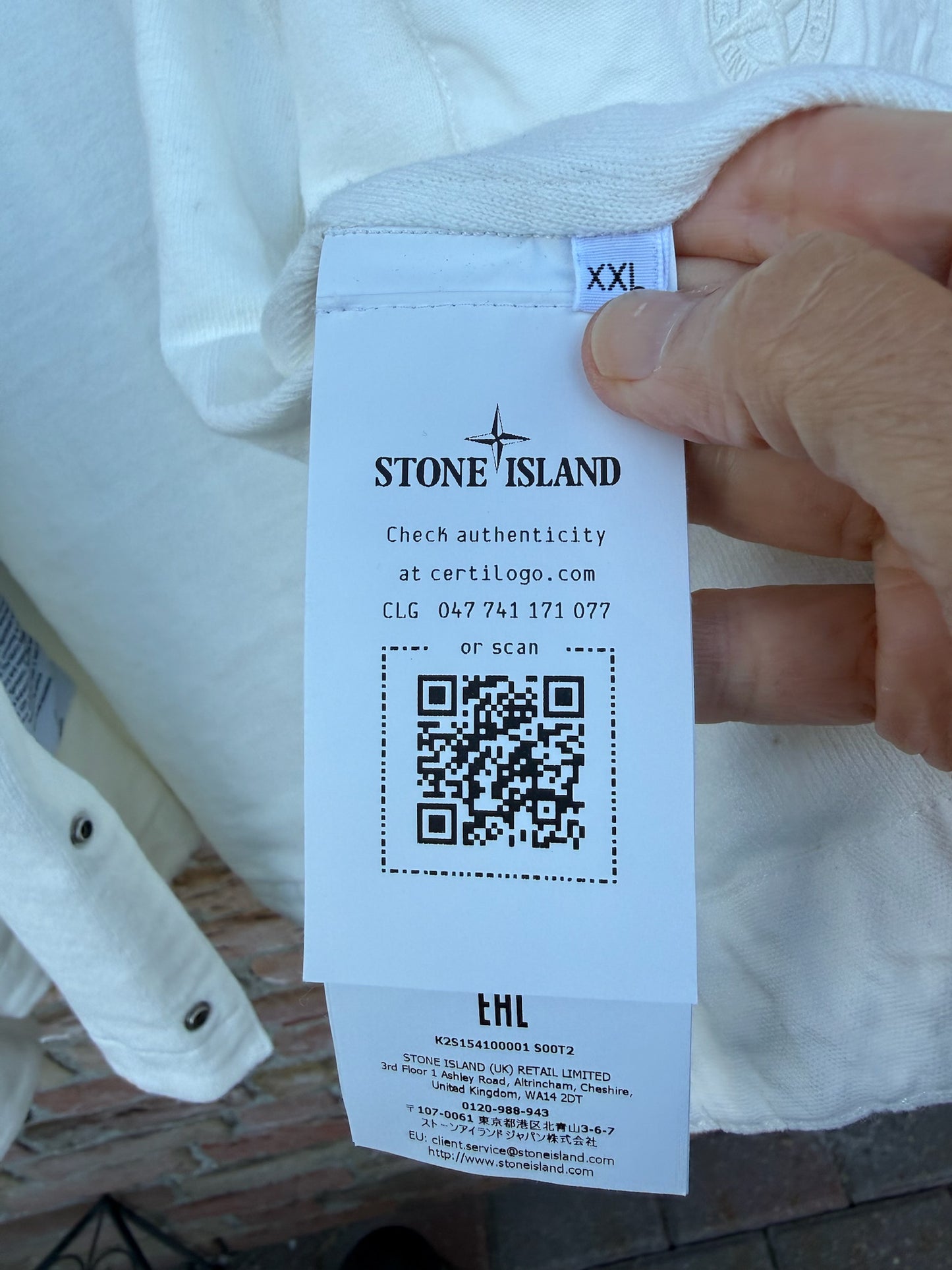 Stone Island Knit-Look Cotton Raw Beauty Jacket - XXL