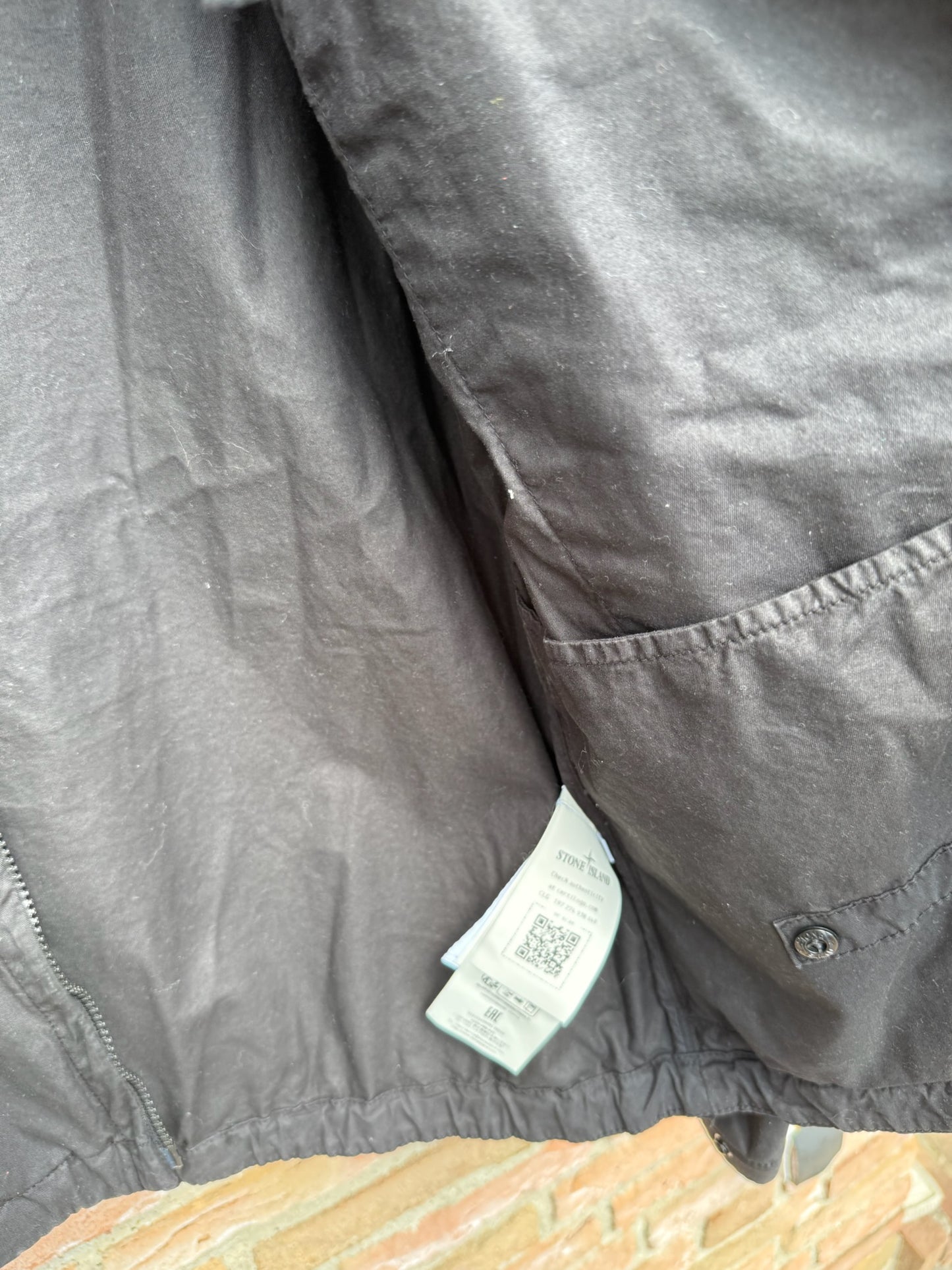 Stone Island Supima Cotton Twill Stretch-TC Jacket - M