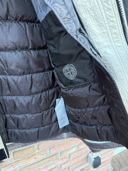 Stone Island Ice Jacket in Dyneema Boned Leather Jacket - L