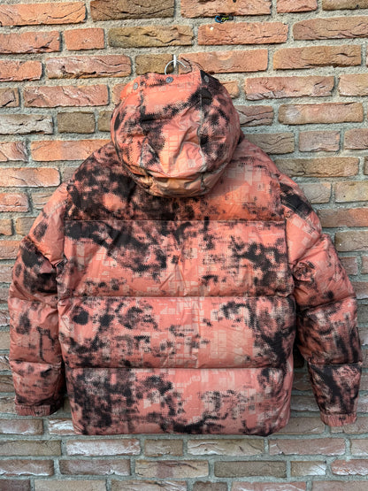 Stone Island Ice Jacket Earth Mapping Camouflage Down Jacket - L
