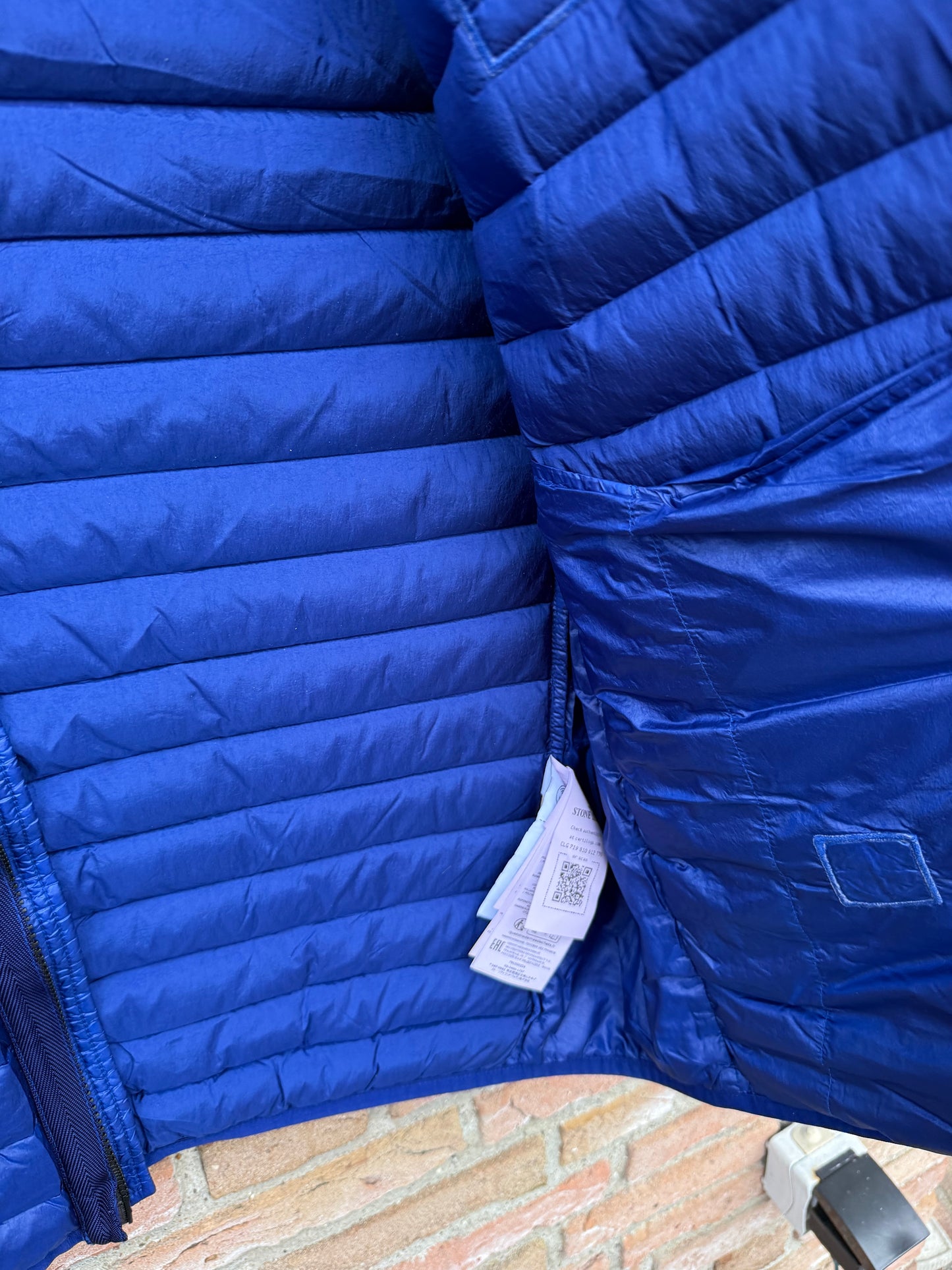 Stone Island Loom Woven Chambers R-Nylon Down-TC Gilet - XXL