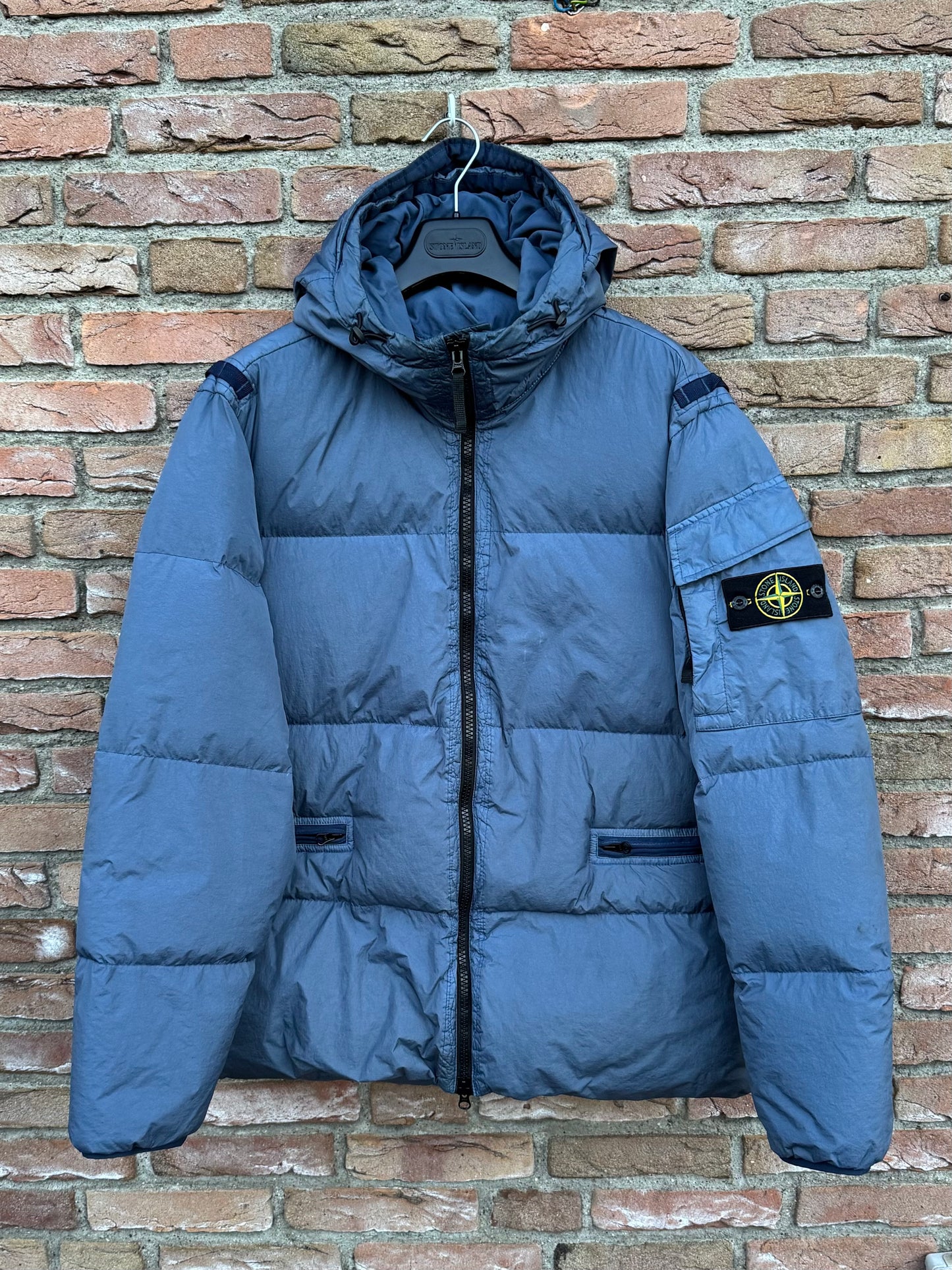 Stone Island Crinkle Reps Daunenjacke - XL