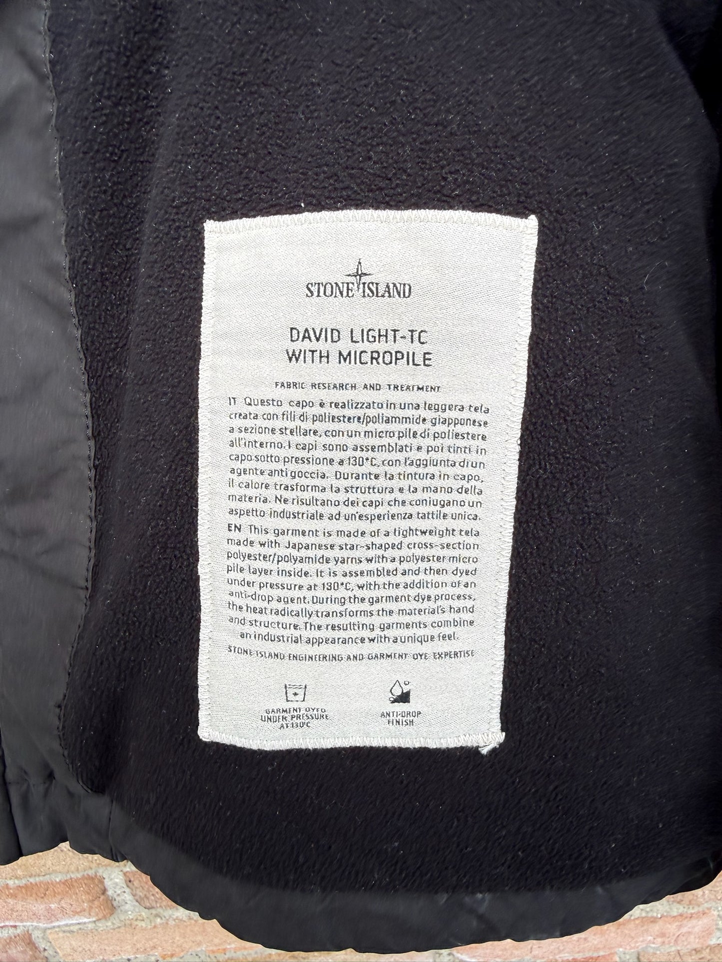 Stone Island David Light-TC with Micropile Jacket - L