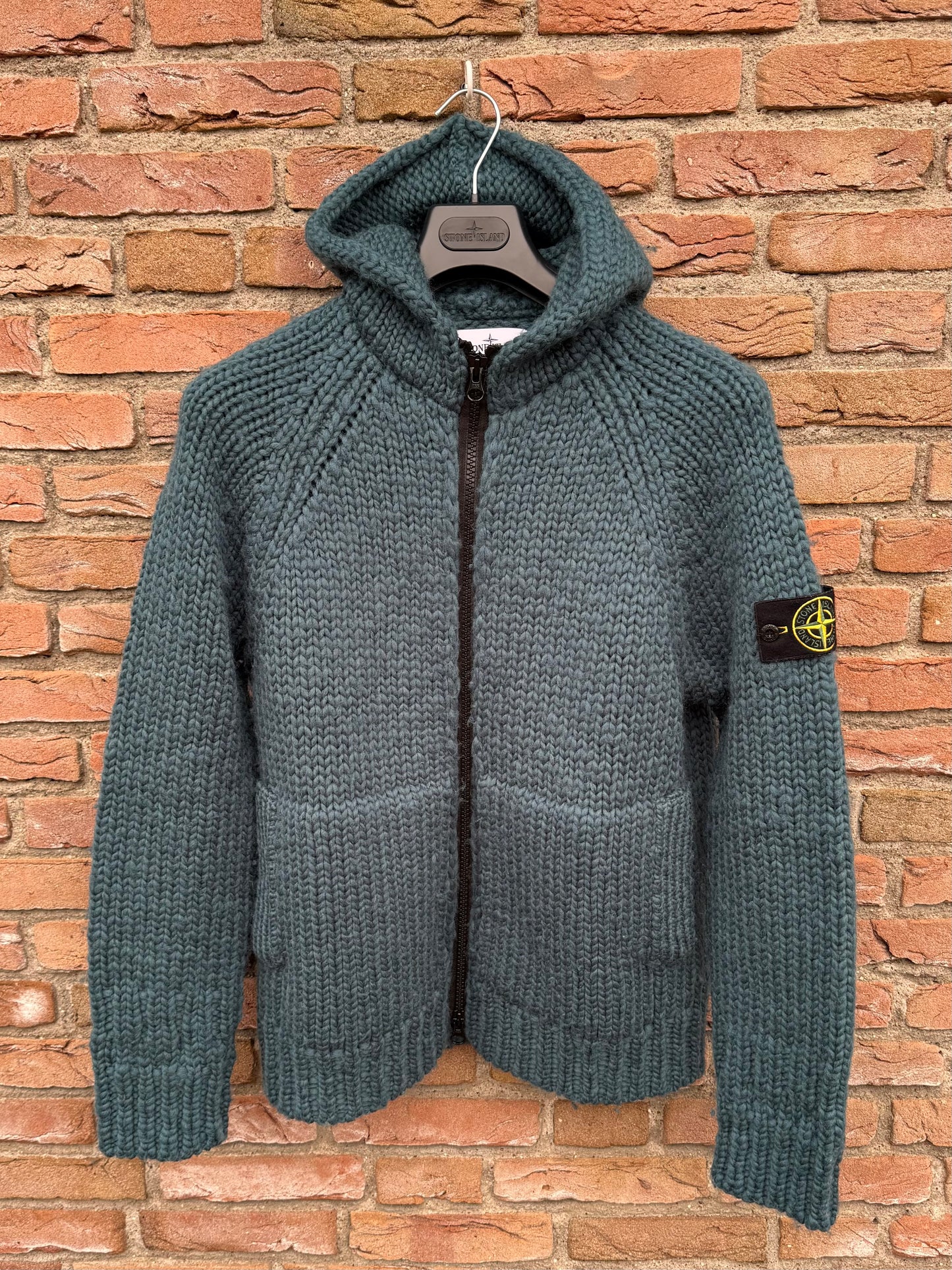Stone Island Wool Knit Jacket - M